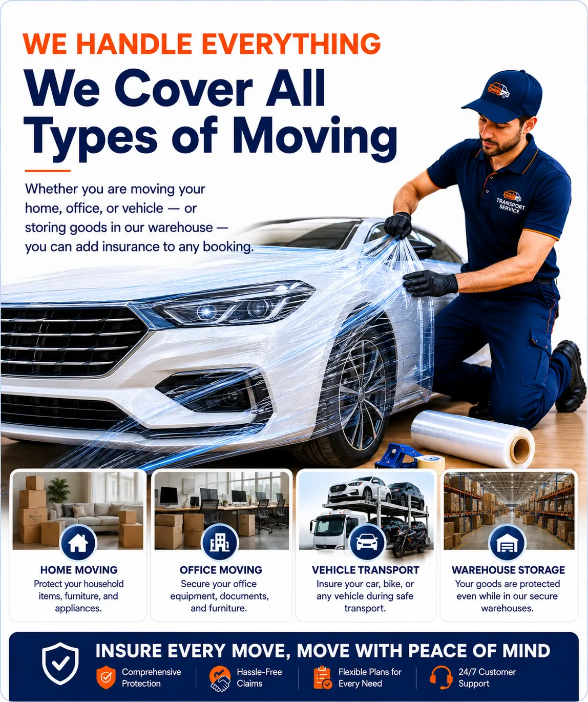 Moving Insurance Facility Service