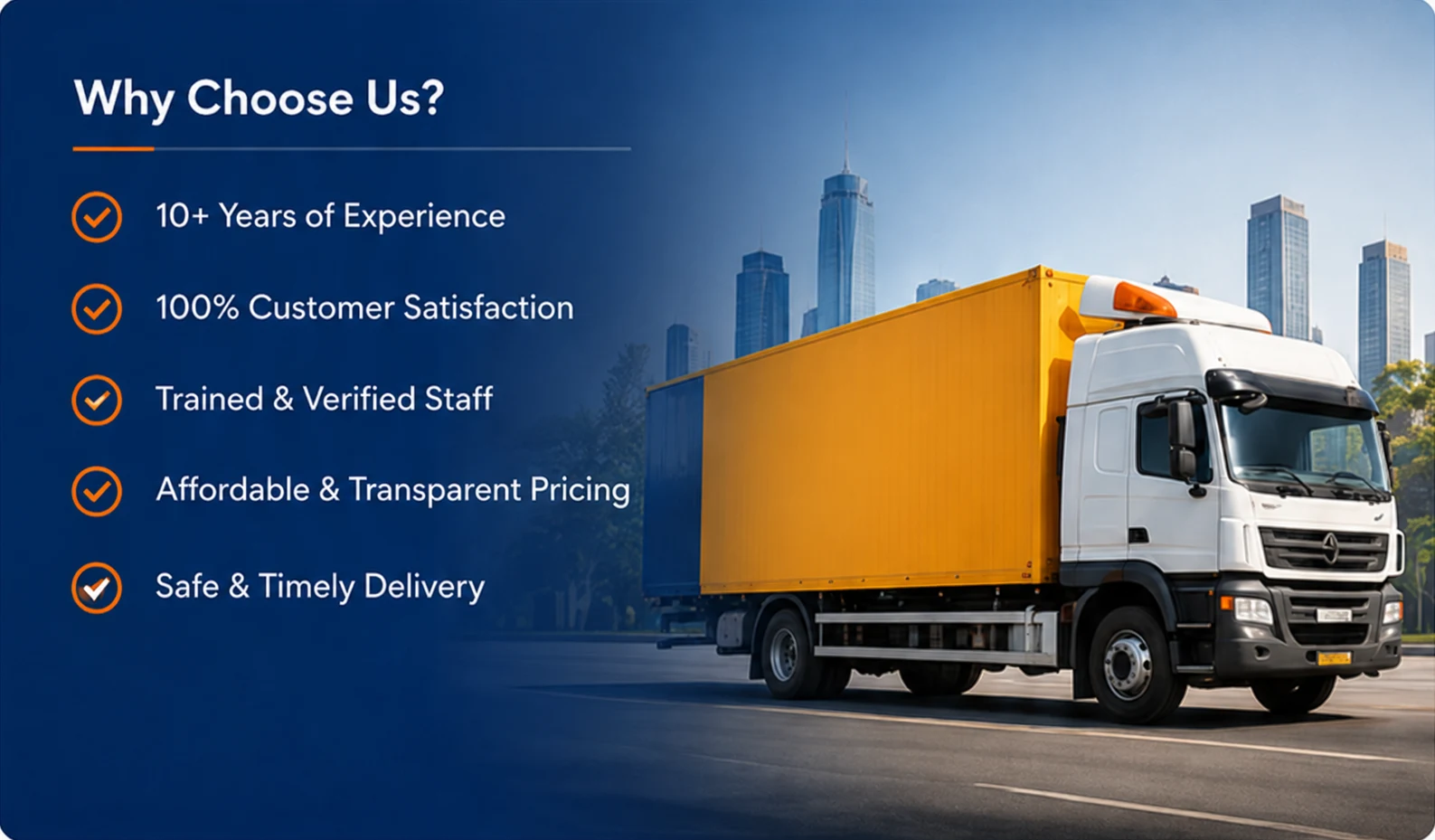 why choose household packers and movers
